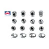 16 ECROUS DE ROUE CONIQUE ACIER CHROME M10X125 EN DOUILLE DE 14 2 16 ECROUS DE ROUE CONIQUE ACIER CHROME M10X125 EN DOUILLE DE 14 -Magasin D'Accessoires Moto 16 ecrous de roue conique acier chrome m10x125 en douille de 14