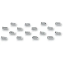 16 écrous De Roue Plat Chromé ITP M10x125 Pour Jantes Acier Delta