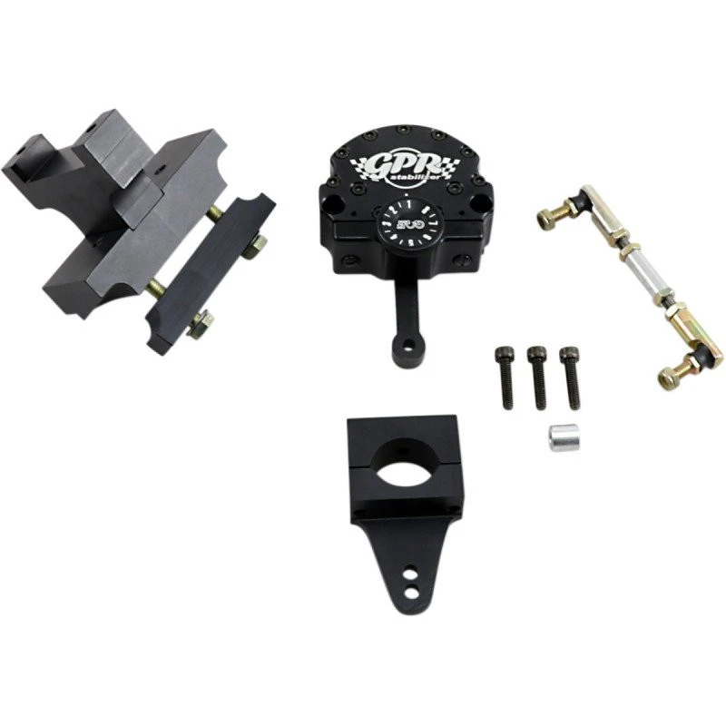 Moose Amortisseur Et Stabilisateur De Direction Rotatif GPR YFZ 450 Et 700 RAPTOR 3 Moose Amortisseur Et Stabilisateur De Direction Rotatif GPR YFZ 450 Et 700 RAPTOR