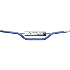 GUIDON QUAD MOOSE ACIER BLEU AVEC MOUSSE