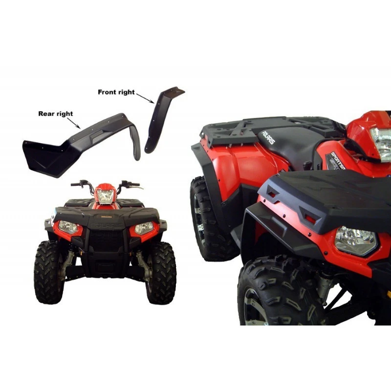KIT D'EXTENSION D'AILES DIRECTION 2 NOIR SPORTSMAN 800 10/14 3 KIT D'EXTENSION D'AILES DIRECTION 2 NOIR SPORTSMAN 800 10/14