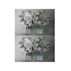 LOT DE 4 ELARGISSEURS ARRIERE AVANT DOUBLE PERCAGE 4x110 ET 4x115 + 45mm