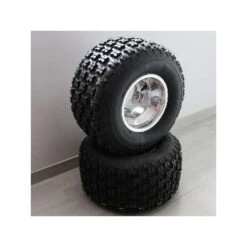 PACK 2 JANTES DWT A5 ET PNEUS ARRIERE ART SLICER YAMAHA 250 350 450 660 700