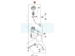 Réservoir Complet Pour Moteur Zenoah (848E0A8503)