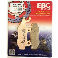 PLAQUETTES DE FREIN EBC SERIE R YFZ 450 Et YFZR AVANT GAUCHE